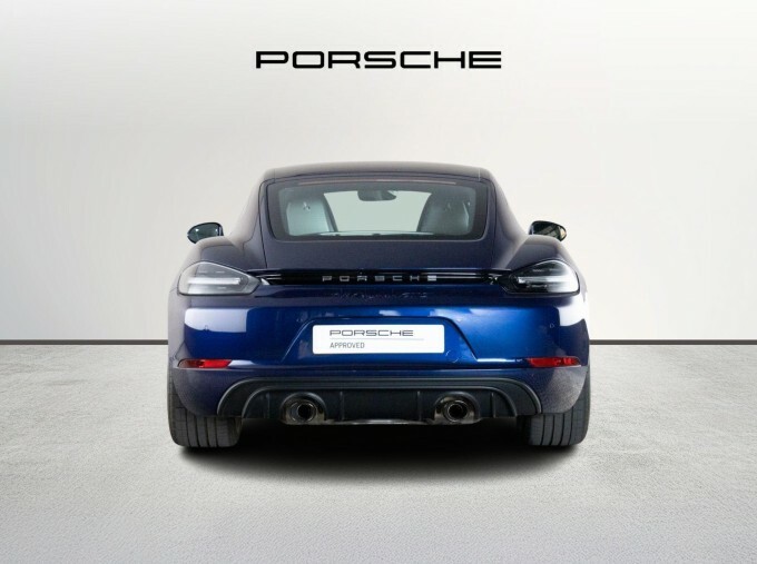 Porsche 718 Cayman Coupe Blue #49