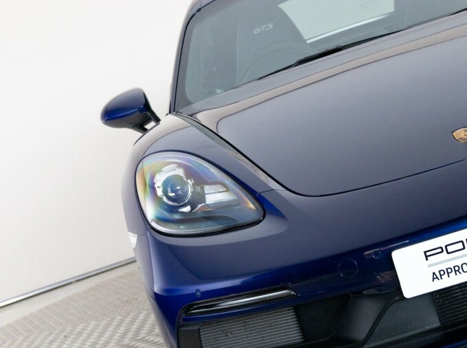 Porsche 718 Cayman Coupe Blue #75