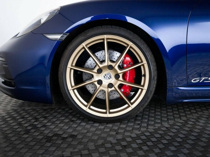 Porsche 718 Cayman Coupe Blue #8
