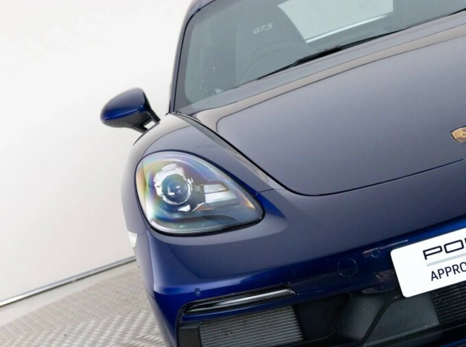 Porsche 718 Cayman Coupe Blue #13