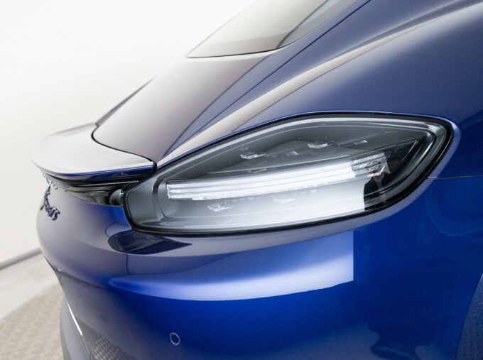 Porsche 718 Cayman Coupe Blue #73