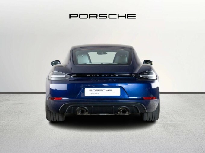 Porsche 718 Cayman Coupe Blue #7