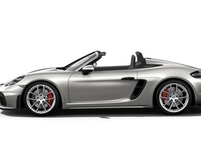 Porsche 718 Spyder 4.0 Spyder Euro 6 2-Door Silver #2