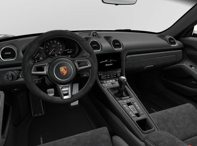 Porsche 718 Spyder 4.0 Spyder Euro 6 2-Door Silver #4