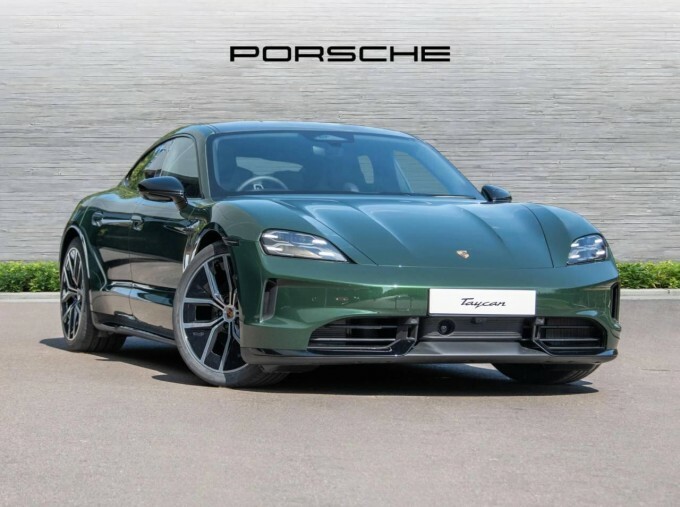 Porsche Taycan Taycan Limousine Green