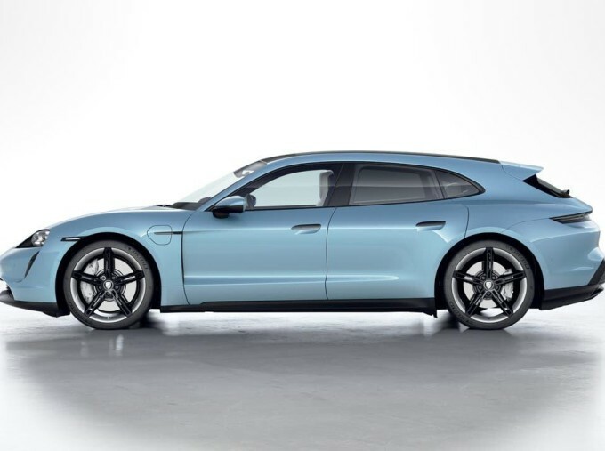 Porsche Taycan Performance 79.2Kwh Sport Turismo Rwd 11Kw Charge Blue #2