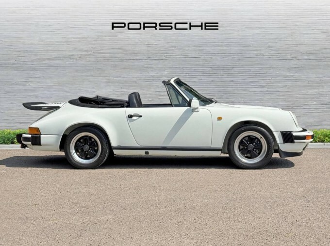 Porsche 911 Cabriolet White #2