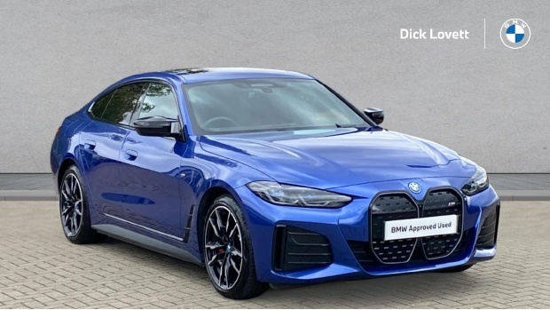 BMW i4 M50 83.9Kwh OV72CGU Blue