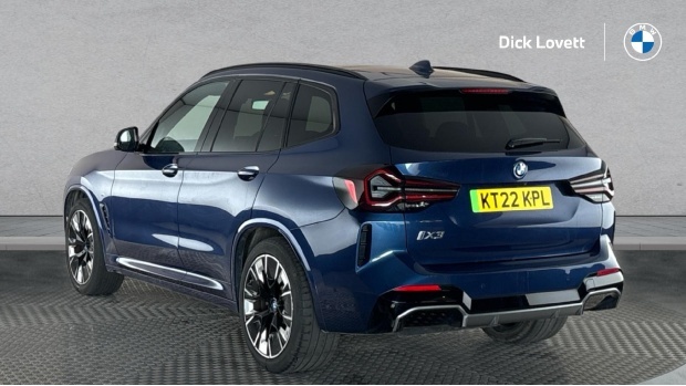 BMW iX3 80Kwh M Sport Pro 5-Door Blue #2