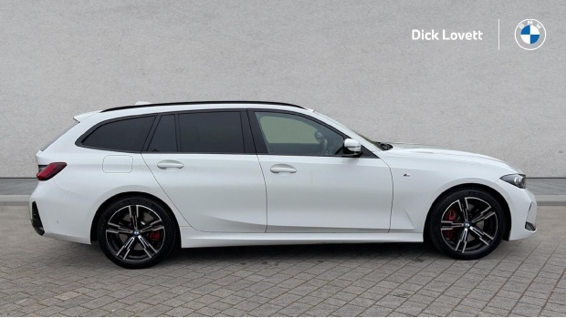 BMW 3 Series 2.0 320I M Sport Touring Euro 6 5-Door White #3