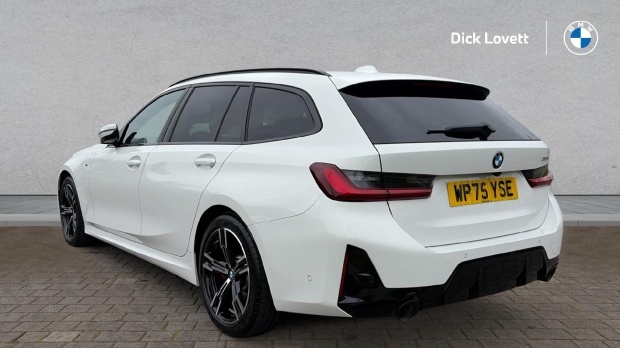 BMW 3 Series 2.0 320I M Sport Touring Euro 6 5-Door White #2