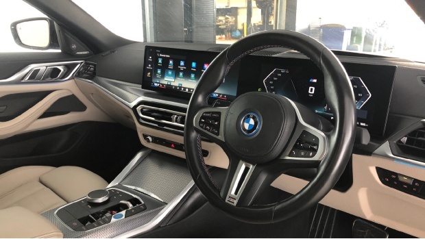 BMW i4 M50 83.9Kwh CL73VPV Blue #6