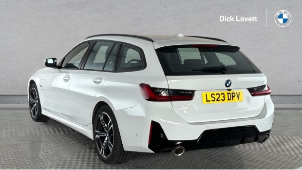 BMW 3 Series 330E 12Kwh M Sport Touring Euro 6 LS23DPV White #2