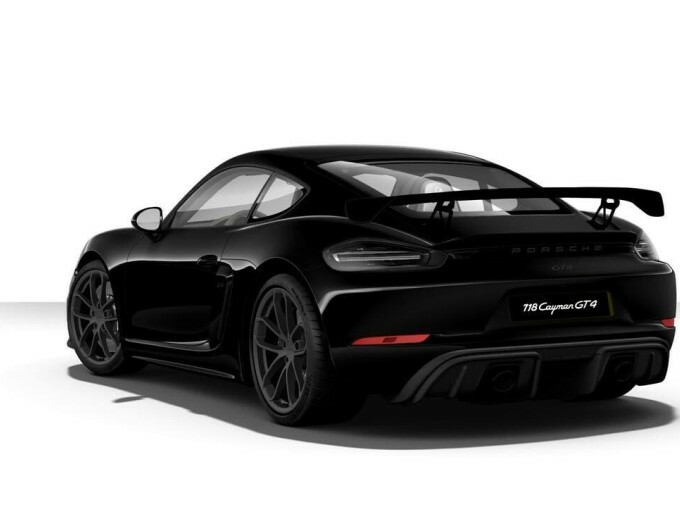 Porsche 718 Cayman 4.0 Gteuro 6 2-Door Black #3