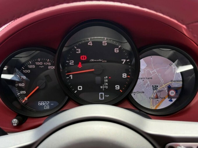 Porsche 718 Boxster Petrol Red #23