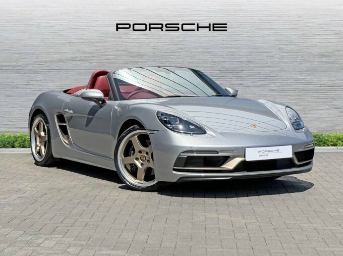 Porsche 718 Boxster 4.0 25 Years Euro 6 2-Door Silver
