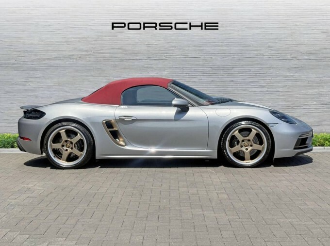 Porsche 718 Boxster 4.0 25 Years Euro 6 2-Door Silver #6