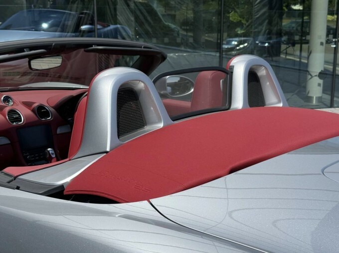 Porsche 718 Boxster Petrol Red #13