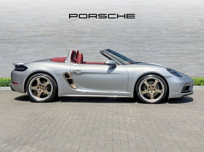Porsche 718 Boxster 4.0 25 Years Euro 6 2-Door Silver #3