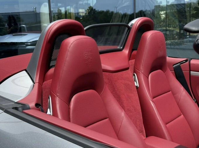 Porsche 718 Boxster Petrol Red #10