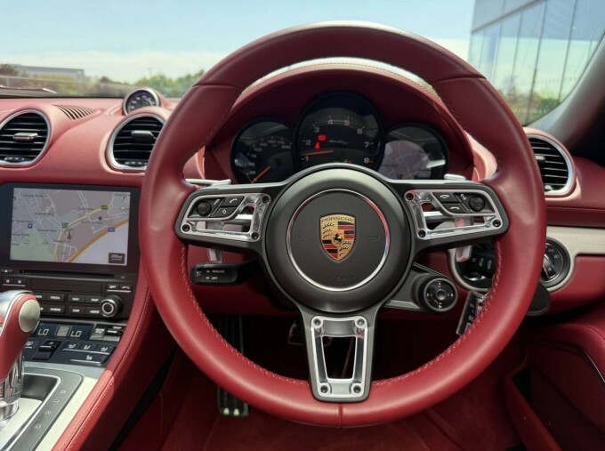 Porsche 718 Boxster Petrol Red #21