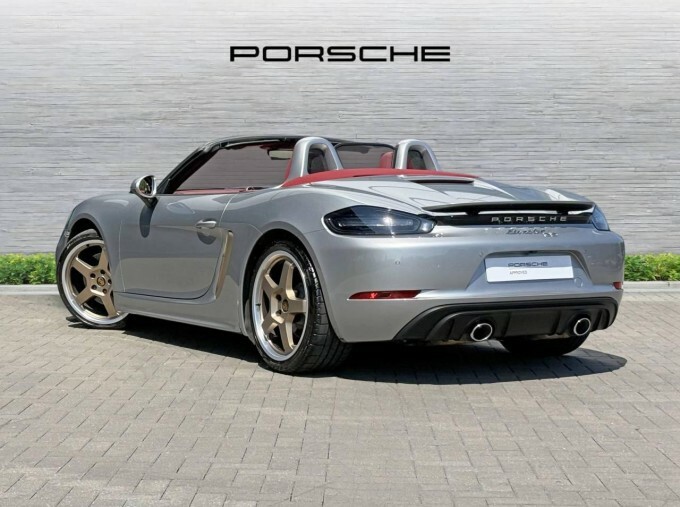 Porsche 718 Boxster 4.0 25 Years Euro 6 2-Door Silver #2