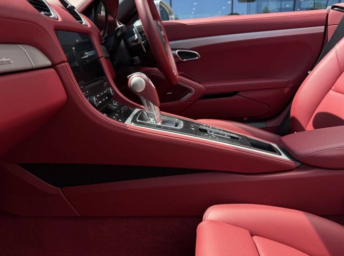 Porsche 718 Boxster Petrol Red #12