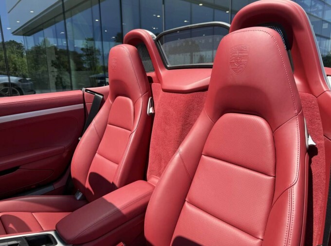 Porsche 718 Boxster Petrol Red #17