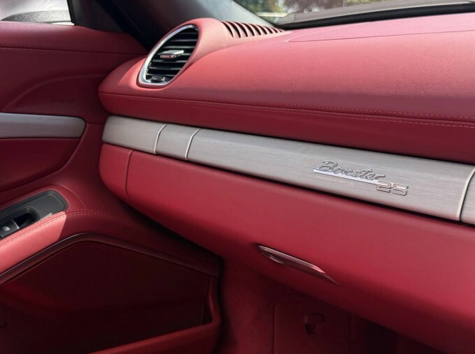 Porsche 718 Boxster Petrol Red #39