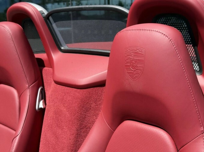 Porsche 718 Boxster Petrol Red #18