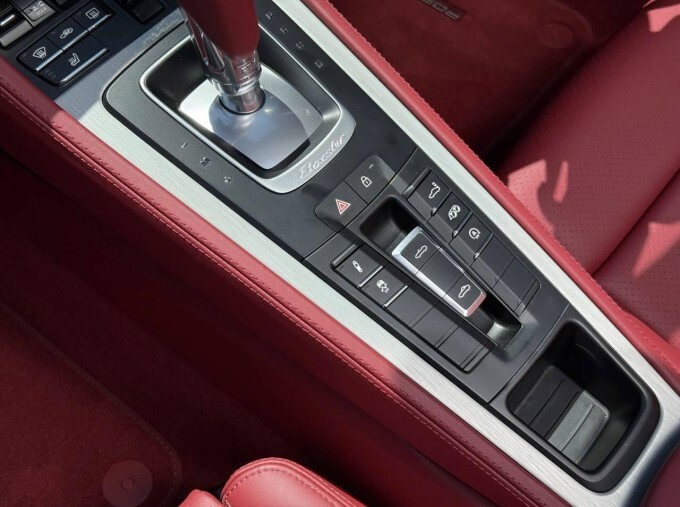 Porsche 718 Boxster Petrol Red #33