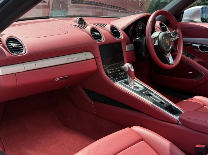 Porsche 718 Boxster Petrol Red #9