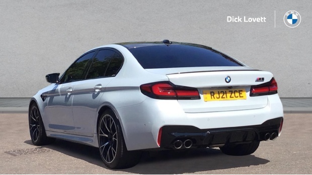 BMW M5 V8 Competition Steptronic Xdrive Euro 6 Silver #2