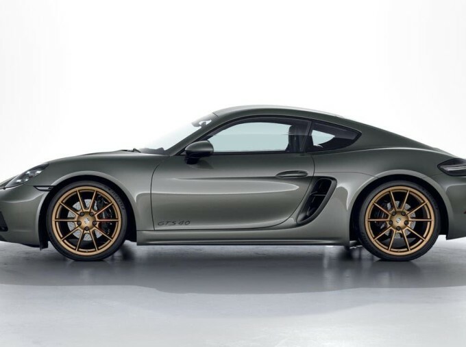 Porsche 718 Cayman 4.0 Gts Euro 6 2-Door Green #2