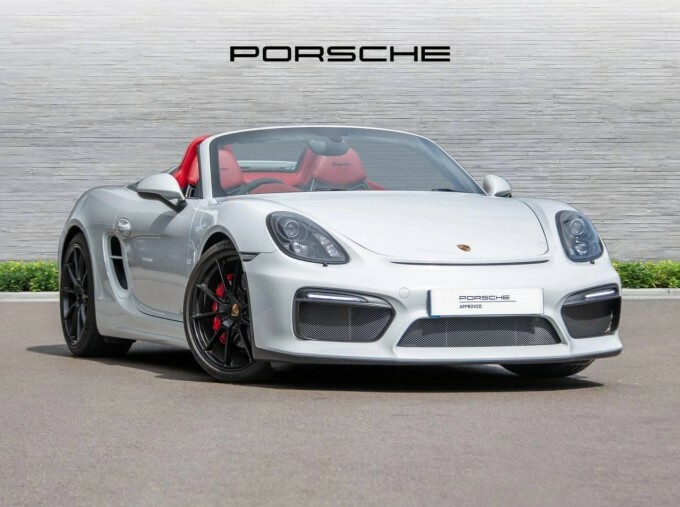 Porsche Boxster 981 Spyder Euro 6 2-Door White