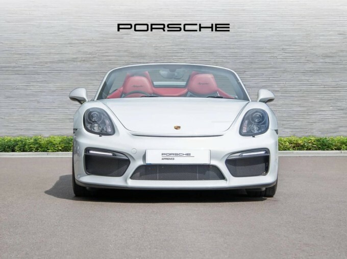 Porsche Boxster 981 Spyder Euro 6 2-Door White #6