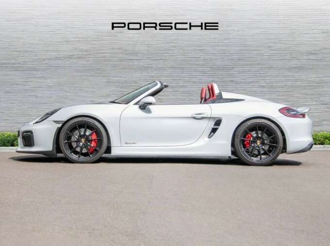 Porsche Boxster 981 Spyder Euro 6 2-Door White #2