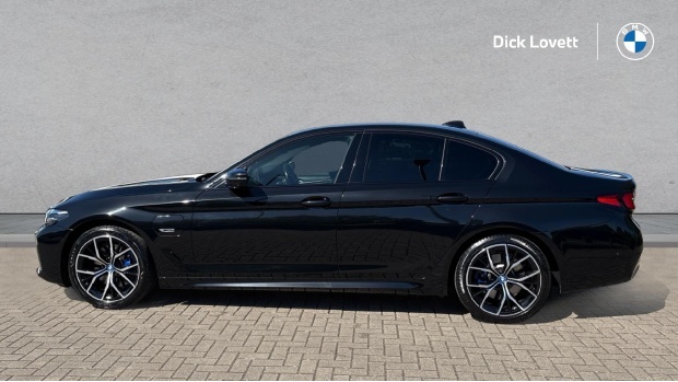 BMW 5 Series 2.0 530E 12Kwh M Sport Steptronic Euro 6 4-Door Blue #3