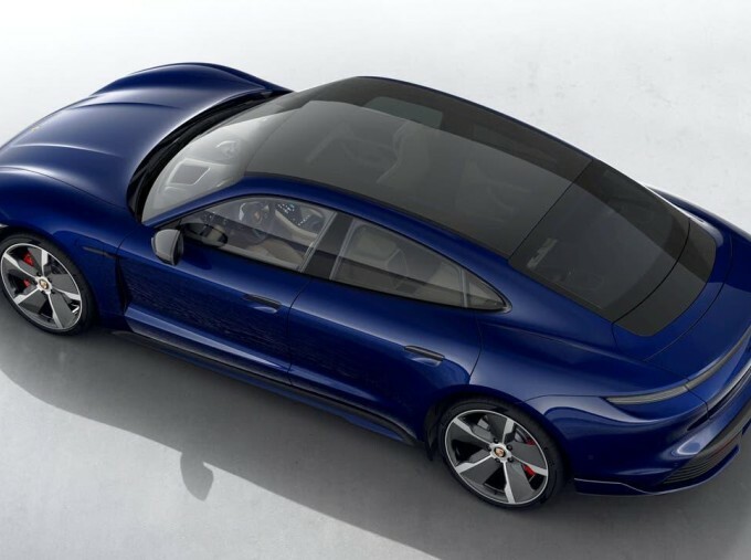 Porsche Taycan Performance Plus 93.4Kwh 4S 4Wd 4-Door 11Kw Blue #4