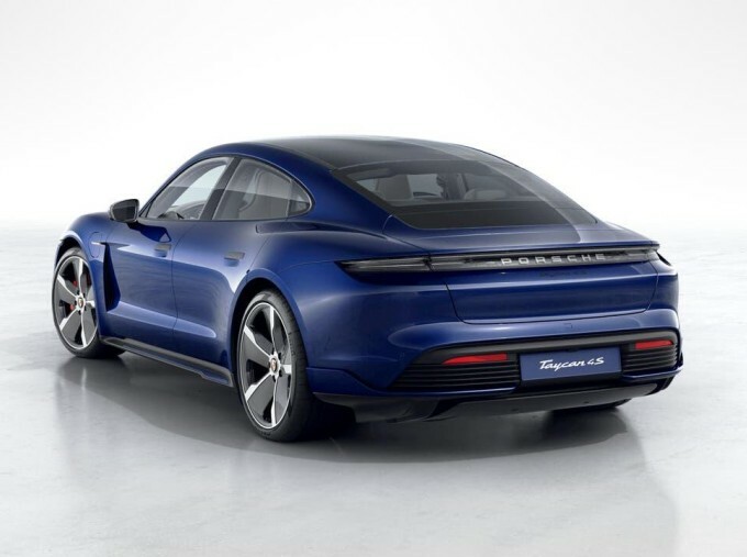 Porsche Taycan Performance Plus 93.4Kwh 4S 4Wd 4-Door 11Kw Blue #3