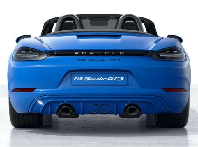 Porsche 718 Boxster 4.0 Gts Euro 6 2-Door Blue #6
