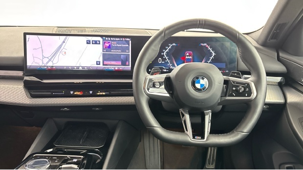 BMW 5 Series 2.0 520I Mht M Sport Steptronic Euro 6 4-Door Red #5