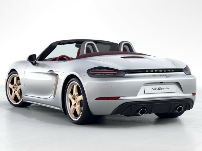 Porsche 718 Boxster 4.0 25 Years Euro 6 2-Door Silver #3
