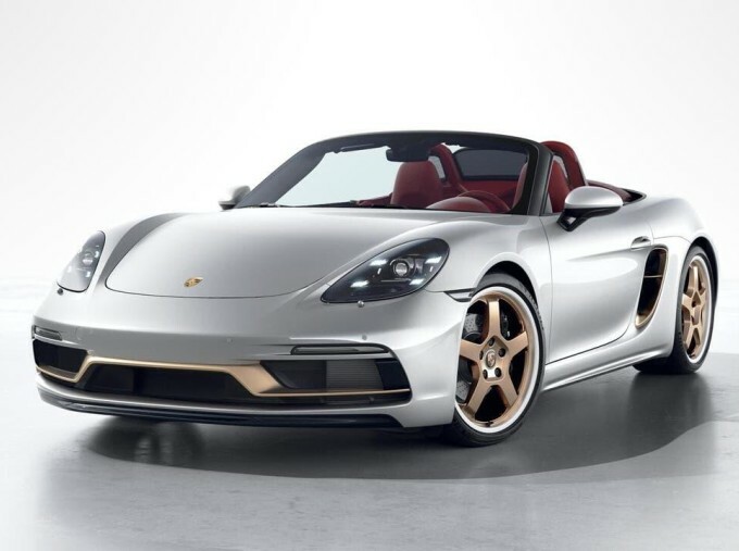 Porsche 718 Boxster 4.0 25 Years Euro 6 2-Door Silver