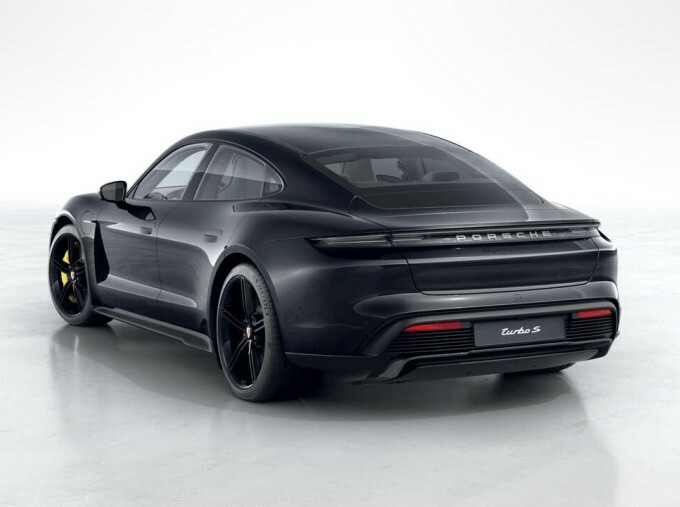 Porsche Taycan Performance Plus 93.4Kwh Turbo S 4Wd 4-Door Black #3