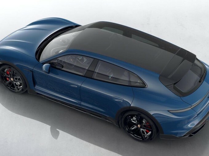 Porsche Taycan Performance Plus 93.4Kwh 4S Cross Turismo 4Wd Blue #4