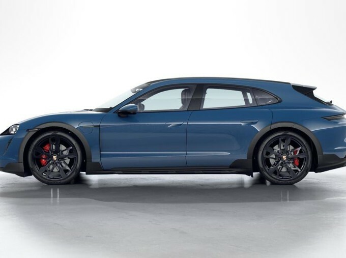 Porsche Taycan Performance Plus 93.4Kwh 4S Cross Turismo 4Wd Blue #2