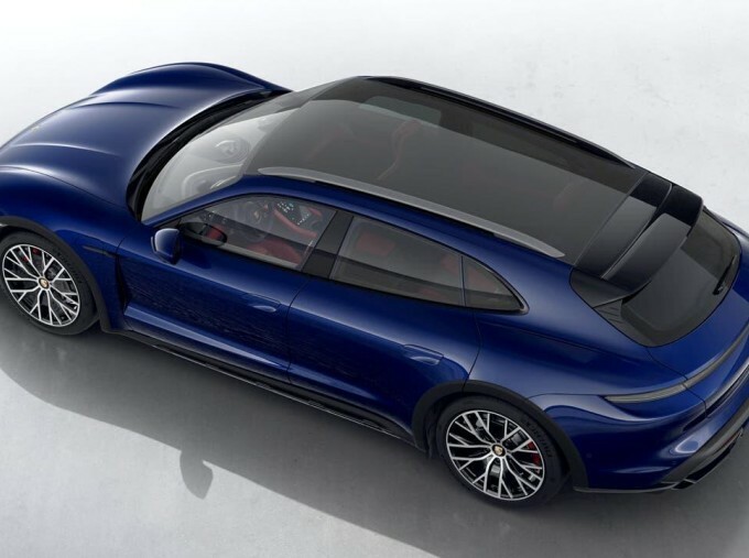 Porsche Taycan Performance Plus 93.4Kwh 4S Cross Turismo 4Wd Blue #4
