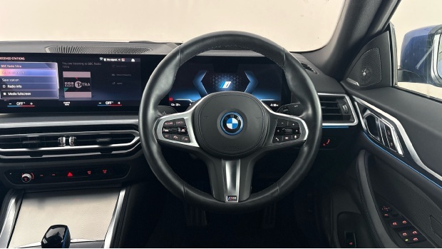 BMW i4 40 83.9Kwh M Sport Gran Coupe Edrive 5-Door Blue #5