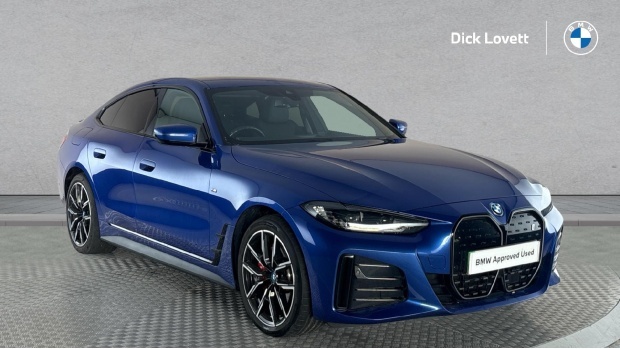 BMW i4 40 83.9Kwh M Sport Gran Coupe Edrive 5-Door Blue